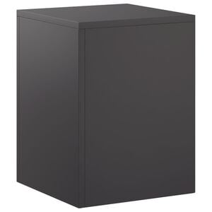 vidaXL Plantenstandaard Zwart 30 x 30 x 40 cm Staal