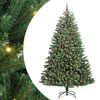 vidaXL Kunstmatige Inklapbare Kerstboom Groen 270 cm PVC en Metaal
