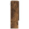 vidaXL Spiegelkast Gerookt eiken 59 x 17 x 55 cm Bewerkt hout