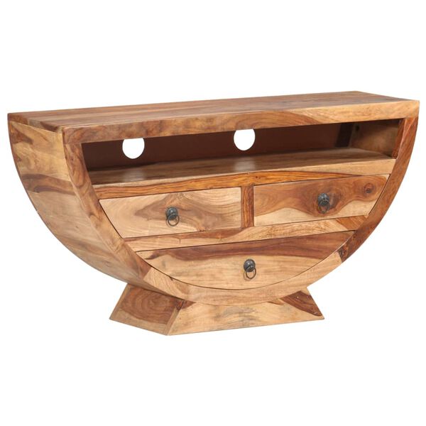 vidaXL Tv-meubel 100x30x52 cm massief acaciahout