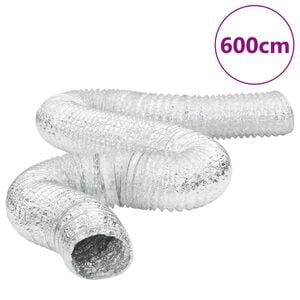 vidaXL Ventilatieslang &Oslash;10 cm 6 m aluminium