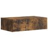 vidaXL Wandmontage Zijtafel 59 x 34,5 x 17 cm Bewerkt hout