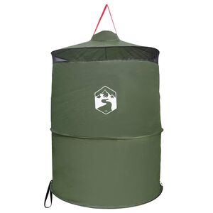vidaXL Pop-up Toilet Tent met Hangende Touw 97 x 126 cm Groen