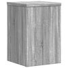 vidaXL Plantenstandaards 2 st 25x25x35 cm bewerkt hout grijs sonoma