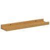 vidaXL Wandplank met plank 2 pcs Beige 40 x 9 x 3 cm Bewerkt hout