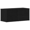 vidaXL TV-kast 80 x 34 x 36 cm Zwart Eiken Bewerkt hout