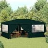 vidaXL Partytent met zijwanden professioneel 90 g/m² 4x6 m groen