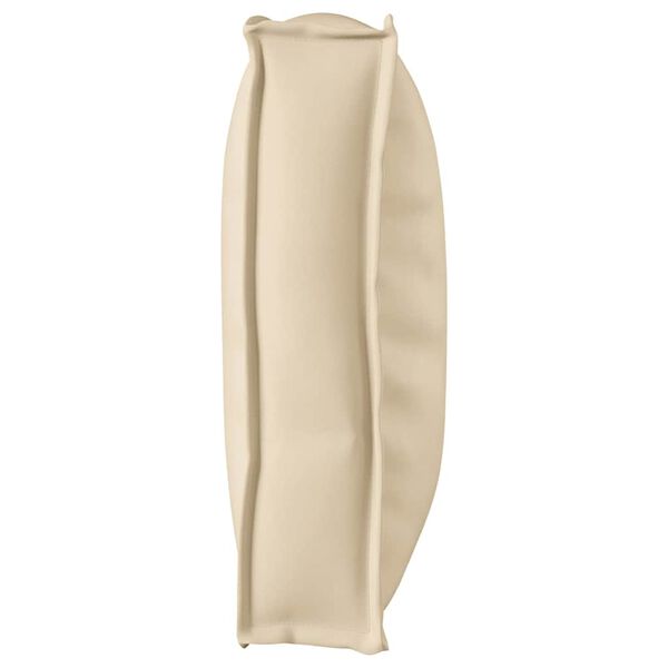 vidaXL Kussen Beige 120 x 60 x 12 cm Oxford Stof