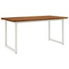 vidaXL Vierkante Eettafel 160 x 70 x 75 cm Massief Acaciahout Naturel