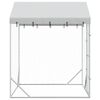 vidaXL Hondenkennel met dak 2x2x2,5 m gegalvaniseerd staal zilver