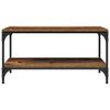vidaXL Salontafel Oud Hout 80 x 50 x 40 cm Bewerkt hout