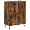 vidaXL Badkamer Opbergkast BREDA Gerookt eiken 59,5 x 31 x 80 cm