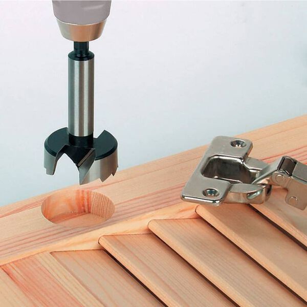 wolfcraft Houtcilinderboor staal 3310000