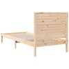 vidaXL Bedframe extra lang zonder matras massief hout 100x220 cm