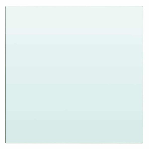 vidaXL Wandschap transparant 20x20 cm glas