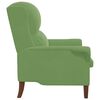 vidaXL Fauteuil Lichtgroen 76 x 94 x 102 cm Fluweel