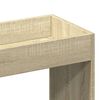 vidaXL Hoge kast 92x33x180 cm bewerkt hout sonoma eikenkleurig