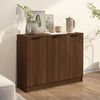 vidaXL Dressoir 90,5x30x70 cm bewerkt hout bruin eikenkleur