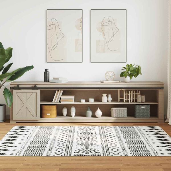 vidaXL Ophangset voor schuifdeur 244 cm koolstofstaal