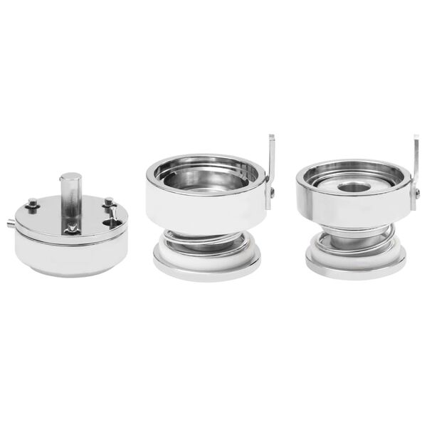 vidaXL Mal voor buttonmaker verwisselbaar 37 mm