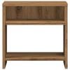 vidaXL Nachtkastjes 2 st 40x30x40 cm bewerkt hout artisanaal eiken