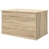 vidaXL Kattenhuis Sonoma 85 x 55 x 50 cm Bewerkt hout