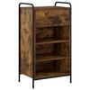 vidaXL Schoenenkast 51 x 36,5 x 93 cm Bewerkt hout Gerookt eiken