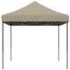 vidaXL Partytent inklapbaar pop-up 440x292x315 cm taupe