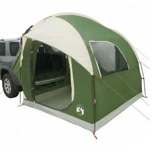 vidaXL Autotent Groen 3-persoons Polyester en staal