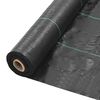vidaXL Worteldoek 1x50 m PP zwart