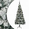 vidaXL Kunstkerstboom met kerstbal 120 cm 150 LED's Warmwit