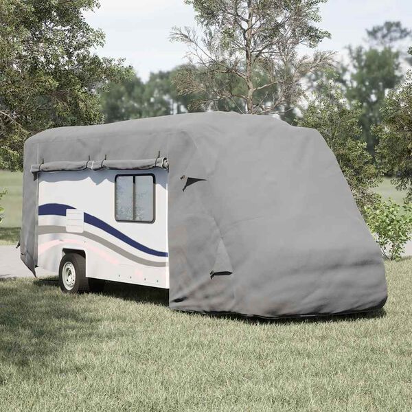 vidaXL Camperhoezen 660x235x275 cm vliesvlies grijs