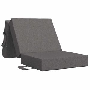 vidaXL Vouwbare Bankbed 75 x 67 x 45 cm Lichtgrijs