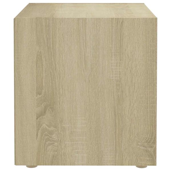vidaXL Tv-meubelen 4 st 37x35x37 cm bewerkt hout sonoma eikenkleurig