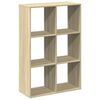 vidaXL Kamerscherm / boekenkast 69,5x29x103,5 cm hout sonoma eiken
