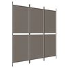 vidaXL Kamerscherm met 3 panelen 150x180 cm stof antracietkleurig