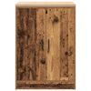 vidaXL Garagekast 60x51x85 cm massief grenenhout oud hout