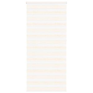 vidaXL Zebra Blind 105x230cm stofbreedte 100,9cm polyester marmerbeige