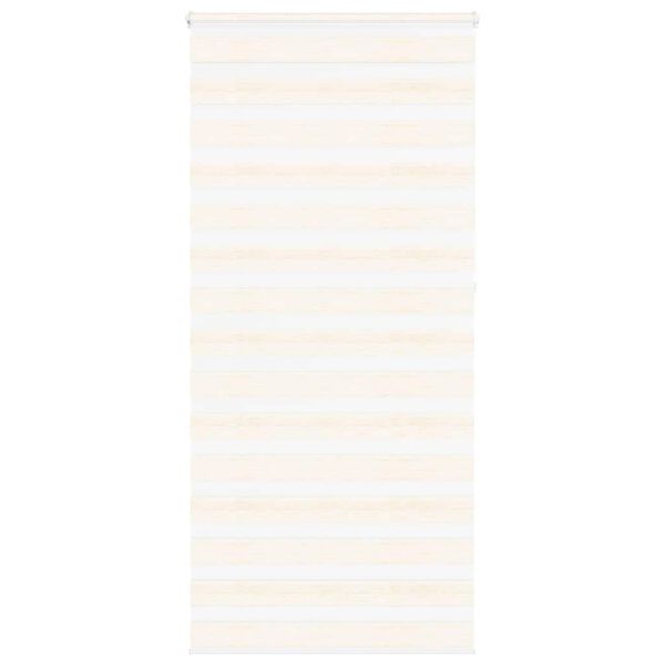 vidaXL Zebra Blind 105x230cm stofbreedte 100,9cm polyester marmerbeige