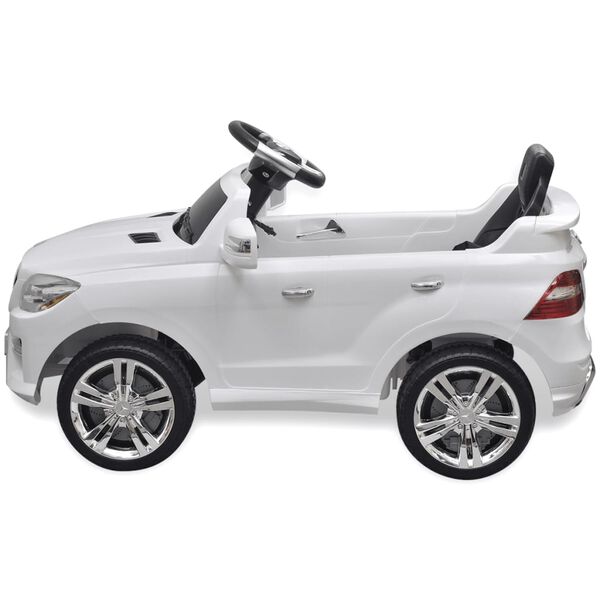 vidaXL Speelauto Mercedes Benz ML350 wit 6 V met afstandsbediening