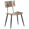 vidaXL Eetkamerstoelen 6 st massief gerecycled hout