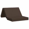 vidaXL Vouwbare Bankbed 100 x 67 x 45 cm Taupe