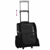vidaXL Huisdierentrolley 3-in-1 48x32x(57-106) cm oxford stof zwart