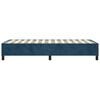vidaXL Boxspring bed 80x200 cm fluweel donkerblauw