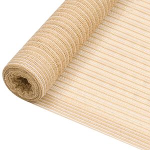 vidaXL Privacynet 75 g/m&sup2; 1x25 m HDPE beige
