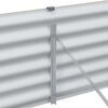 vidaXL Verhoogde plantenbak 775 x 50 x 36 cm Gegalvaniseerd staal
