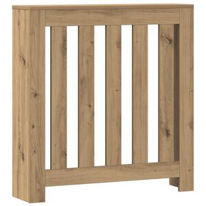 vidaXL Radiatorombouw 78x20x82 cm bewerkt hout artisanaal eikenkleur