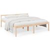 vidaXL Seniorenbed massief grenenhout 200x200 cm