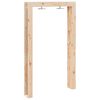 vidaXL Buitendouche Naturel 137 x 23 x 226 cm Massief grenenhout