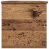 vidaXL Opslagdoos met opslag Oud Hout 102 x 35 x 35 cm Bewerkt hout